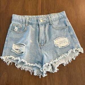 Blue Jeans Shorts, Size Small